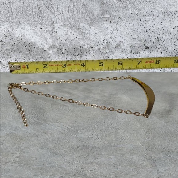 Robert Lee Morris RLM SOHO Studio - Modernist Gold Colored Necklace - Picture 7 of 7